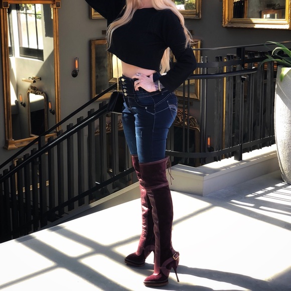 New Style!!! Tushy Sculpting Stretched Jeans  - Picture 7 of 8